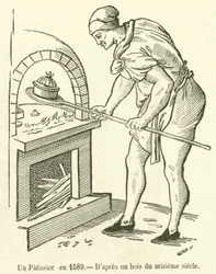 Ein Konditor im Jahr 1589